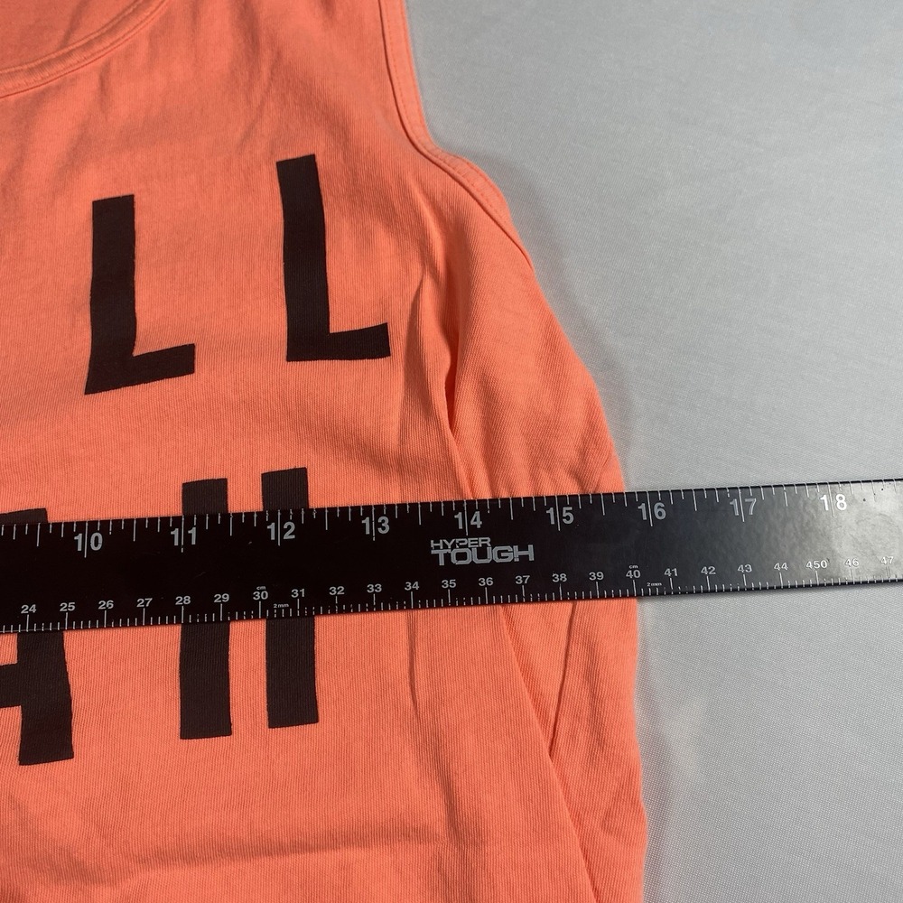 VICTORIA'S SECRET PINK SHELL YEAH GRAPHIC TANK TOP SIZE XSMALL - Picture 4 of 5